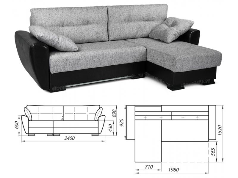диван угловой релоти софт в Севастополе