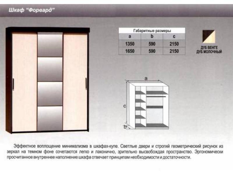 шкаф - купе форвард в Севастополе