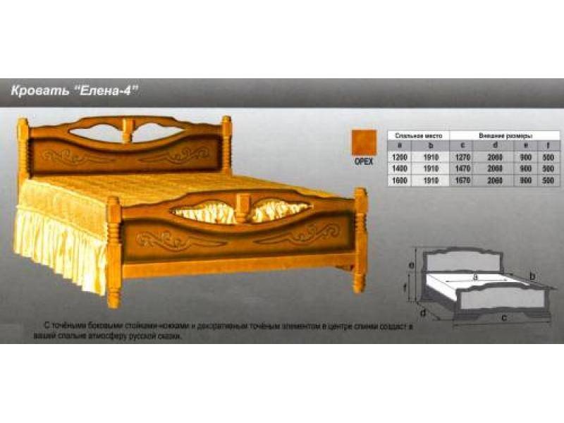 кровать елена 4 в Севастополе