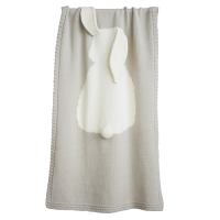 плед розовый зайка малый в Севастополе