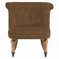 кресло amelie french country chair коричневое в Севастополе