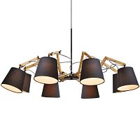 подвесная люстра arte lamp pinoccio a5700lm-8bk в Севастополе