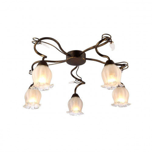 потолочная люстра arte lamp 83 a7449pl-5br в Севастополе