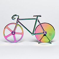 нож для пиццы из нержавеющей стали the fixie, радужный в Севастополе
