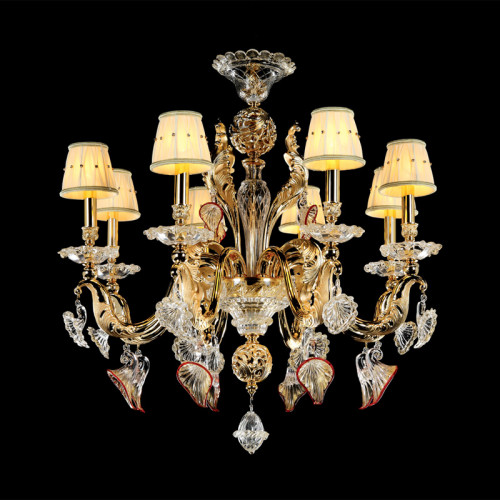 люстра md102729-8a от illuminati золото/янтарная в Севастополе