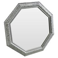 зеркало серебряное восьмиугольное с декором sparkle silver в Севастополе