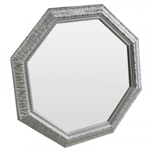 зеркало серебряное восьмиугольное с декором sparkle silver в Севастополе