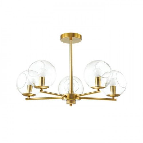 потолочная люстра lumion blair 3769/5c латунь в Севастополе