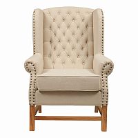 кресло мягкое с ушами french provincial armchair бежевое в Севастополе