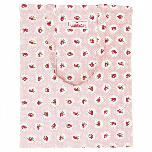 сумка хлопковая strawberry pale pink в Севастополе