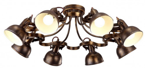 потолочная люстра arte lamp martin a5216pl-8br в Севастополе