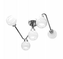 потолочная люстра idlamp agostina 361/5a-whitechrome в Севастополе