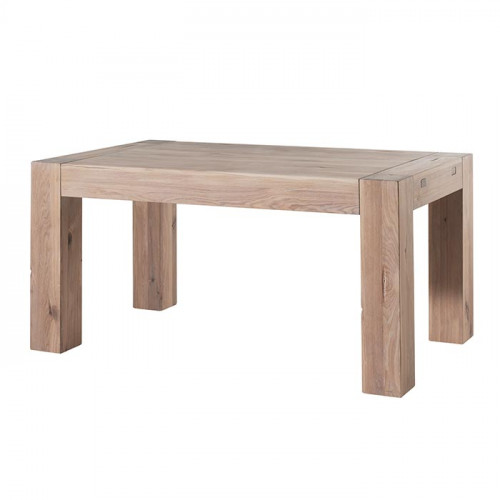 стол bjorn 200 отбеленный дуб, белый в Севастополе