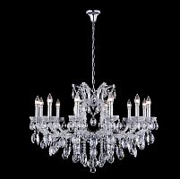 подвесная люстра crystal lux hollywood sp12 chrome в Севастополе