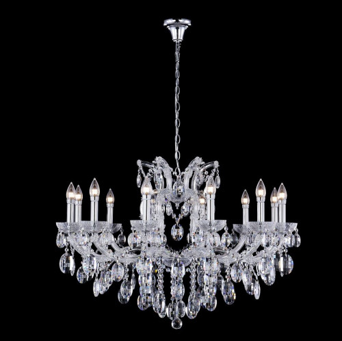 подвесная люстра crystal lux hollywood sp12 chrome в Севастополе