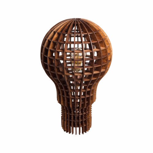 люстра лампочка ильича тёмное дерево тёмно коричневая в Севастополе