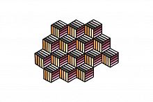 ковер parquet hexagon orange 305x188 от gan в Севастополе