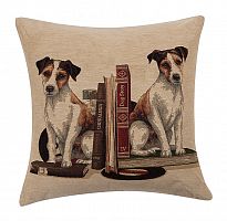 подушка с джек-рассел терьерами bookends jack russell в Севастополе