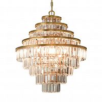 люстра alaine 80 латунь, прозрачное стекло латунь, прозрачная в Севастополе