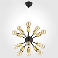 подвесная люстра tk lighting 1469 estrella black в Севастополе