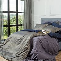 комплект постельного белья decoflux сатин 1.5 спальный twist dark в Севастополе