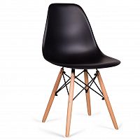 стул деревянный pc-015 черный (eames style) в Севастополе