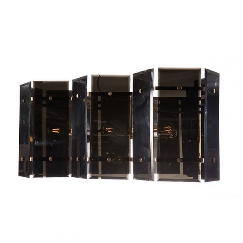 люстра colorgloss чёрная, золото в Севастополе