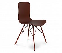 стул dsr коричневый s40 (eames style) в Севастополе