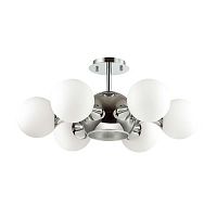 потолочная люстра odeon light miolla 3972/7c белая в Севастополе