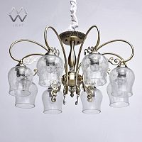 потолочная люстра mw-light моника 372011808 бронза в Севастополе