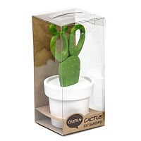 ножницы cactus с держателем, белые с зеленым в Севастополе