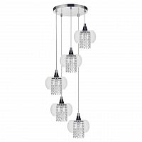 дизайнерская подвесная люстра spot light cordia 1192528 хром в Севастополе