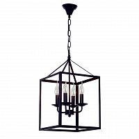 дизайнерская подвесная люстра spot light cage 9810404 черная в Севастополе