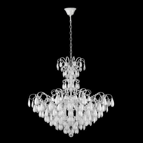 подвесная люстра crystal lux sevilia sp9 silver в Севастополе