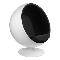 кресло eero aarnio style ball chair черное в Севастополе