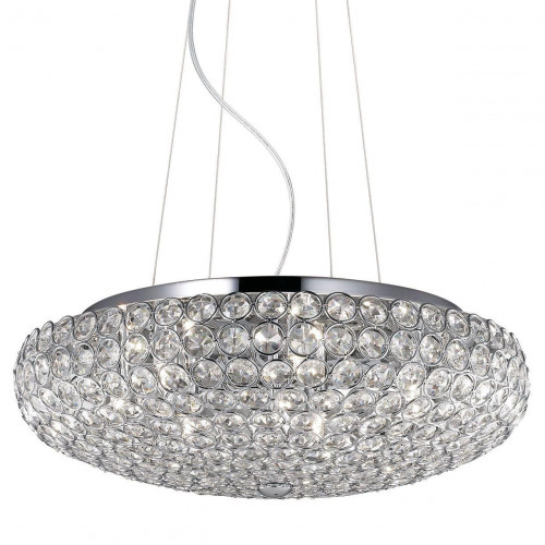 подвесной светильник ideal lux king sp7 cromo в Севастополе