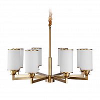 люстра brch9040-8 от delight collection белая/золото в Севастополе