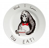 тарелка what i leave - you eat в Севастополе
