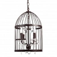 люстра vintage birdcage (51*34*54) коричневая в Севастополе