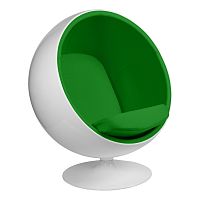 кресло eero aarnio style ball chair зеленое в Севастополе