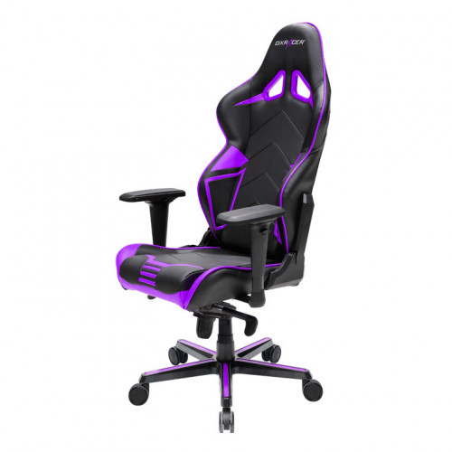 кресло геймерское dxracer racing черно-фиолетовое в Севастополе