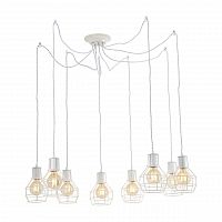 подвесная люстра arte lamp a9182sp-8wh в Севастополе