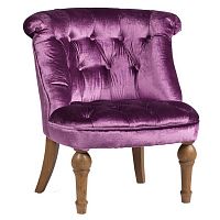 кресло sophie tufted slipper chair сиреневое в Севастополе