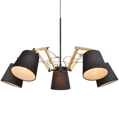 подвесная люстра arte lamp pinoccio a5700lm-5bk в Севастополе