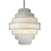 люстра vittoria 12 gold от delight collection прозрачная/золото в Севастополе