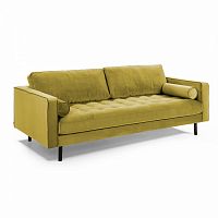 диван bogart sofa 2 двухместный темно-желтый от la forma (ex julia grup) в Севастополе