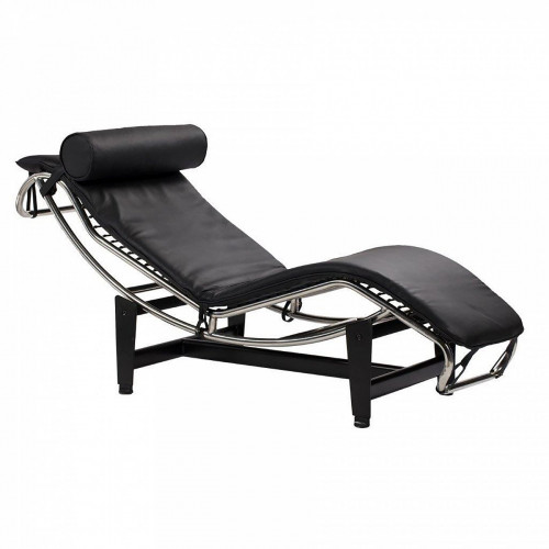 шезлонг chaise longue lc4 черный в Севастополе