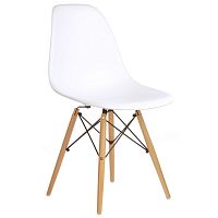 стул деревянный pc-015 белый (eames style) в Севастополе