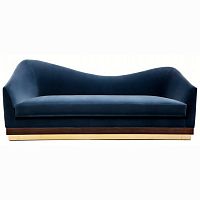 диван hughes sofa прямой синий в Севастополе