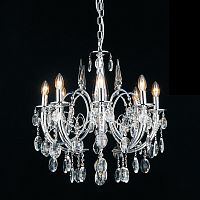 люстра md103908-8a от illuminati прозрачная/ хром в Севастополе